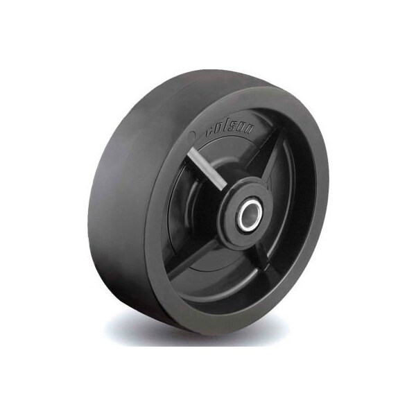 Colson 2 Series Wheel 5.00005.839 WS - 5 x 2 Polyolefin 1/2 Straight Roller Bearing - Black